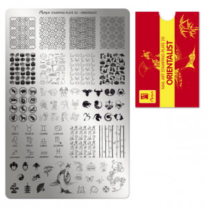Matrita pentru stampila de unghii Moyra Orientalist 20