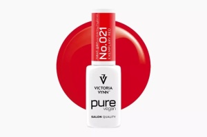 Oja Semipermanenta Pure Vegan 021 Exemplary Red