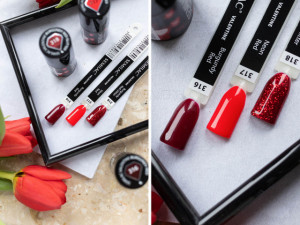 Semilac 316 Valentine Burgundy Red 7ml