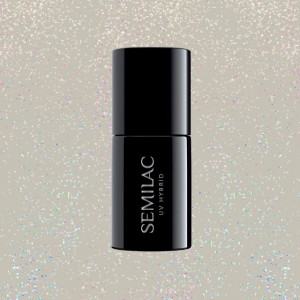 Oja Semipermanenta Semilac 328 Chilled Beige Shimmer 7ml