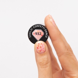 Oja Semipermanenta Semilac 932 Confetti Dance 7ml