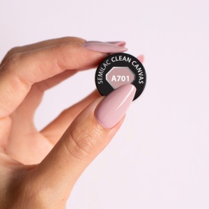 Oja Semipermanenta Semilac A701 Clean Canvas 7ml