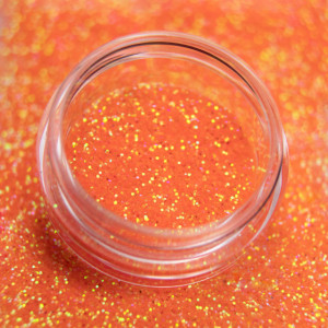 Sclipici portocaliu neon Shine Effect nr.08