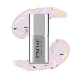 Semilac Top Coat No Wipe Matte Violet Galaxy T27 7ml