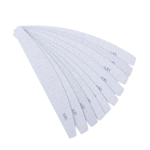 Set 10 x hartie abraziva pentru pila semiluna #100