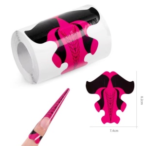 Set 100 sabloane Pink Stiletto
