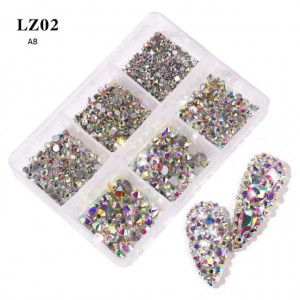 Set strasuri Crystal AB