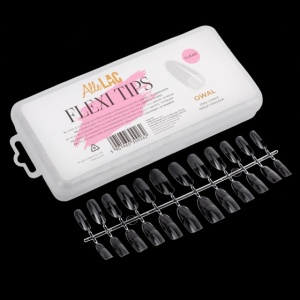 Set tipsuri Flexi 240buc Clear Oval Alle Lac