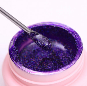 Spatula pentru dozare si mixare Pink Crystal