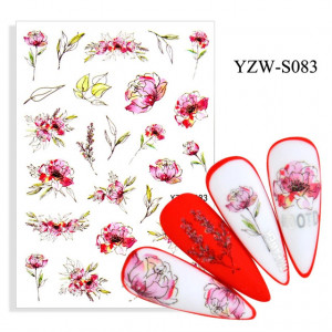 Sticker Flowers S083