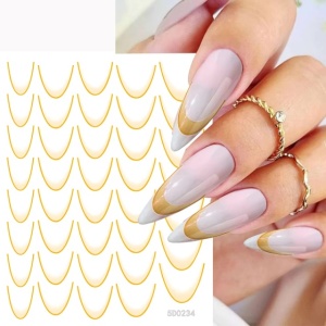 Sticker French Ombre Yellow #234