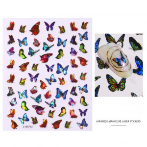 Sticker Holo Butterfly D3712
