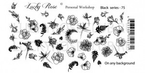 Tatuaj Lucky Rose Black Series 75