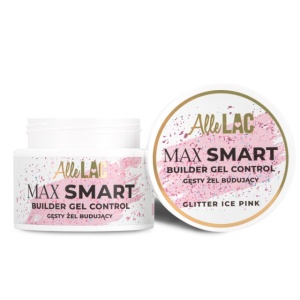 Gel Builder Control Allelac Max Smart Glitter Ice Pink 45g