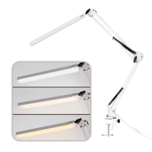 Lampa de birou alba 12W