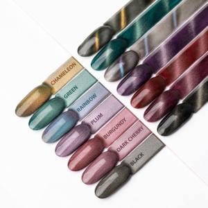 Oja semipermanenta Cat Eye AlleLAC Burgundy 6g Hema Di-Hema Free