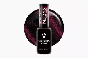 Ojă semipermanentă Gel Polish 245 Rose Jasper (Stone Cat eye)