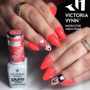 Oja Semipermanenta Pure Creamy 124 Shocking Coral