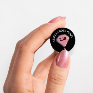 Oja Semipermanenta Semilac 238 Rose Pearl 7ml Hema Free