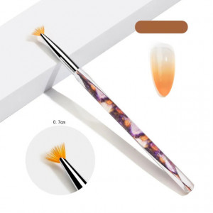 Pensula nail art Marble Lace Ombre Art
