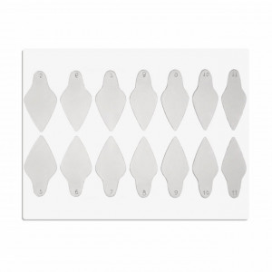 Sabloane pentru tipsuri reutilizabile French ST012-4