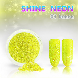 Sclipici galben neon Shine Effect nr.07