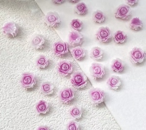 Set flori 3D Camellia Purple