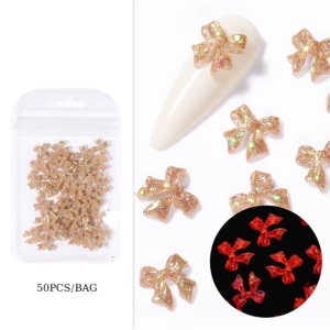 Set fundite 3D Glow in the Dark Gold Glitter