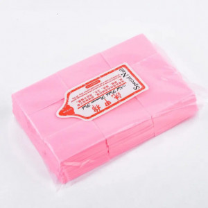 Set servetele Nail Wipes Pink