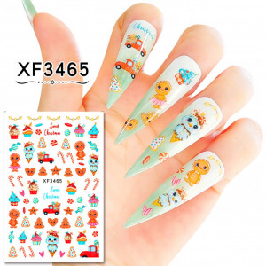 Sticker Christmas XF3465