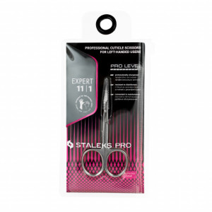 Forfecuta profesionala pentru cuticule Staleks Pro Expert 11/1 pentru stangaci