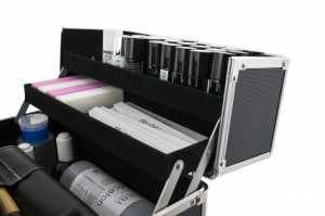 Geanta cosmetica Sunone XL Black