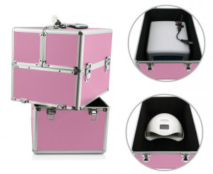 Geanta cosmetica Sunone XL Pink