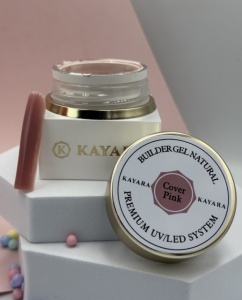 Gel Build Kayara Natural Cover Pink 50g