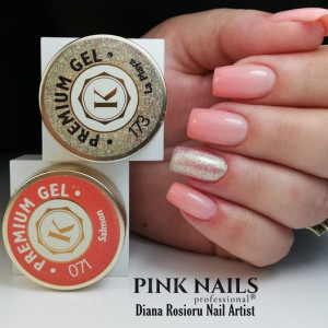 Gel color premium UV/LED Kayara 071 Salmon