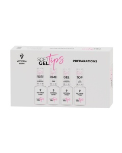  Kit manichiura Soft Gel Tips Victoria Vynn Long Coffin