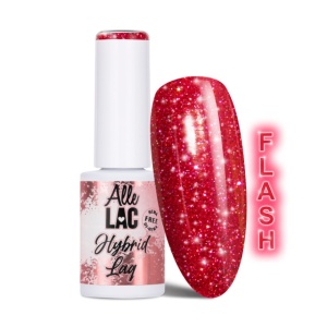 Oja semipermanenta AlleLAC Flash Raspberry 6g Hema Di-Hema Free
