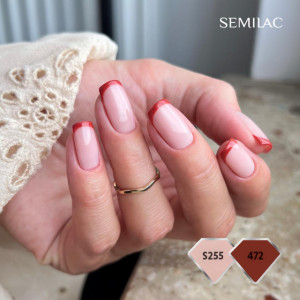 Oja Semipermanenta Semilac 472 Bonfire Soiree 7ml Hema Free