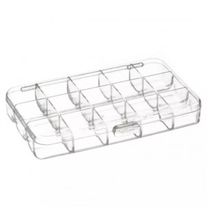 Organizator Nail Art Clear Case