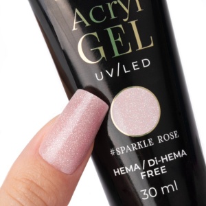 Polygel Molly Nails Sparkle Rose 30ml Hema Free