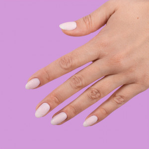 Semilac Top Coat No Wipe Matte Peach Galaxy T26 HEMA FREE 7ml