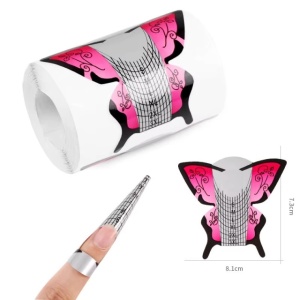 Set 100 sabloane Pink Butterfly