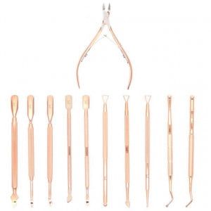 Set 11 instrumente Rose Gold
