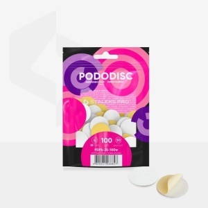 Set 50 rezerve abrazive Pododisc Staleks L Soft Foam #100