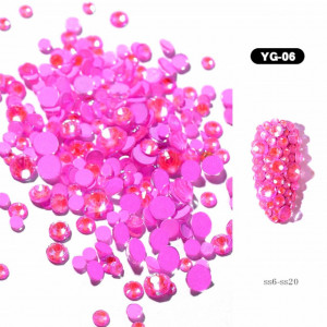 Set cristale Glow in the dark Pink
