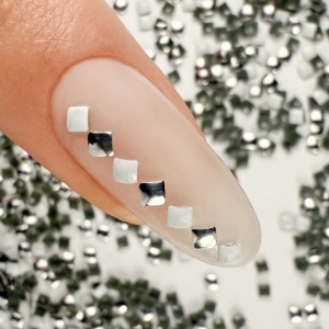 Set decor metalic Shine Pins Square Mini #10
