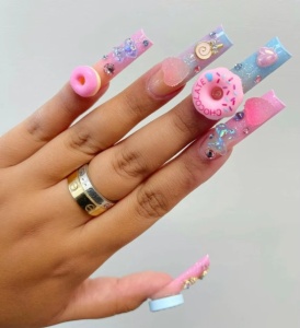 Set decor pentru unghii 3D Ice Cream