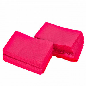 Set servetele pentru protectie masa Fuchsia 50buc