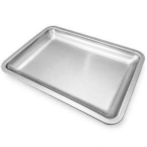 Tava metalica pentru instrumentar Matte Silver