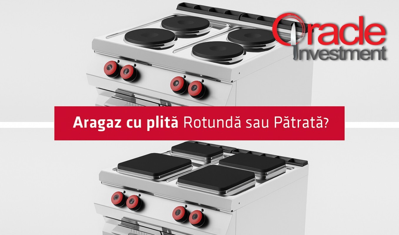 Aragaz cu plită Rotundă sau Pătrată? Diferențe care contează în bucătăria profesională